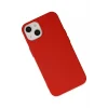 Mey İthalat®   iPhone 15 Pro Kılıf Nano içi Kadife Silikon - Kırmızı