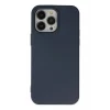 Mey İthalat®   iPhone 15 Pro Kılıf Nano içi Kadife Silikon - Lacivert