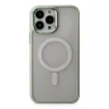 Mey İthalat®   iPhone 15 Pro Kılıf Room Magneticsafe Silikon - Su Yeşili