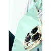 Mey İthalat®   iPhone 15 Pro Kılıf Volet Silikon - Mor