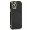 Mey İthalat®   iPhone 15 Pro Kılıf Volet Silikon - Siyah