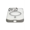 Mey İthalat®   iPhone 15 Pro Max Hilton Magsafe Kapak - Titan Gri
