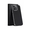Mey İthalat®   iPhone 15 Pro Max Kılıf Aramid 600D Kevlar Karbon Fiber Magsafe Kapak - Gri