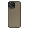 Mey İthalat®   iPhone 15 Pro Max Kılıf Montreal Silikon Kapak - Siyah