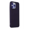 Mey İthalat®   iPhone 15 Pro Max Kılıf Nano içi Kadife Silikon - Mor