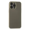 Mey İthalat®   iPhone 15 Pro Max Kılıf Puma Silikon - Titan Gri