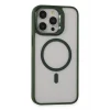 Mey İthalat®   iPhone 15 Pro Max Kılıf Roblox Lens Magsafe Standlı Kapak - Koyu Yeşil