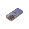 Mey İthalat®   iPhone 15 Pro Max Kılıf Slot Silikon - Rose Gold