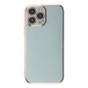 Mey İthalat®   iPhone 15 Pro Max Kılıf Volet Silikon - Açık Yeşil