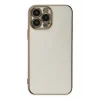 Mey İthalat®   iPhone 15 Pro Max Kılıf Volet Silikon - Beyaz