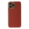 Mey İthalat®   iPhone 15 Pro Max Kılıf Volet Silikon - Kırmızı