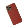 Mey İthalat®   iPhone 15 Pro Max Kılıf Volet Silikon - Kırmızı