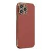 Mey İthalat®   iPhone 15 Pro Max Kılıf Volet Silikon - Kırmızı