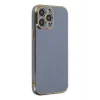 Mey İthalat®   iPhone 15 Pro Max Kılıf Volet Silikon - Mavi