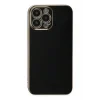 Mey İthalat®   iPhone 15 Pro Max Kılıf Volet Silikon - Siyah
