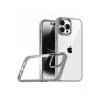 Mey İthalat®   iPhone 15 Pro Max  Lensli Silikon - Titan Gri