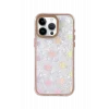 Mey İthalat®   iPhone 15 Pro Max Lumi Desenli Kapak - Çöl Titanyum