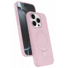 Mey İthalat®   iPhone 15 Pro Max Regal Magsafe Standlı Kapak - Açık Pembe