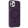 Mey İthalat®   iPhone 15 Pro Max Tuna PC Slim Magsafe Kapak - Derin Mor