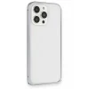 Mey İthalat®   iPhone 15 Pro Metal Bumper Mat Kapak - Gri
