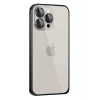 Mey İthalat®   iPhone 15 Pro Metal Bumper Mat Kapak - Siyah