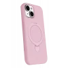 Mey İthalat®   iPhone 15 Regal Magsafe Standlı Kapak - Açık Pembe