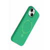Mey İthalat®   iPhone 15 Regal Magsafe Standlı Kapak - Yeşil