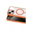Mey İthalat®   iPhone 15 Terea Magsafe Kapak - Turuncu