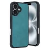 Mey İthalat®   iPhone 16 Kılıf Aras Deri Kapak - Açık Yeşil