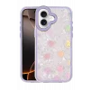 Mey İthalat®   iPhone 16 Lumi Desenli Kapak - Mor