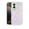 Mey İthalat®   iPhone 16 Lumi Desenli Kapak - Yeşil