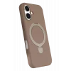 Mey İthalat®   iPhone 16 Plus Regal Magsafe Standlı Kapak - Çöl Titanyum