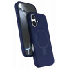 Mey İthalat®   iPhone 16 Plus Regal Magsafe Standlı Kapak - Lacivert