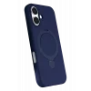 Mey İthalat®   iPhone 16 Plus Regal Magsafe Standlı Kapak - Lacivert