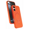 Mey İthalat®   iPhone 16 Plus Regal Magsafe Standlı Kapak - Turuncu