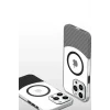 Mey İthalat®   iPhone 16 Pro Carbon Puzzle Magsafe Kapak - Desert