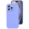 Mey İthalat®   iPhone 16 Pro Kılıf Nano içi Kadife Silikon - Lila