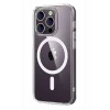 Mey İthalat®   iPhone 16 Pro Max Combo Sert Şeffaf Magsafe Kapak - Şeffaf