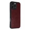 Mey İthalat®   iPhone 16 Pro Max Kılıf Aras Deri Kapak - Bordo