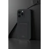 Mey İthalat®   iPhone 16 Pro Max Kılıf Kelvin Kartvizitli Silikon - Bordo