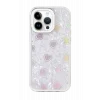 Mey İthalat®   iPhone 16 Pro Max Lumi Desenli Kapak - Beyaz