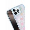 Mey İthalat®   iPhone 16 Pro Max Lumi Desenli Kapak - Mavi