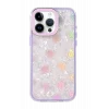 Mey İthalat®   iPhone 16 Pro Max Lumi Desenli Kapak - Mor