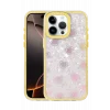 Mey İthalat®   iPhone 16 Pro Max Lumi Desenli Kapak - Sarı