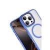 Mey İthalat®   iPhone 16 Pro Max Terea Magsafe Kapak - Mavi