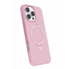 Mey İthalat®   iPhone 16 Pro Regal Magsafe Standlı Kapak - Açık Pembe