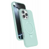 Mey İthalat®   iPhone 16 Pro Regal Magsafe Standlı Kapak - Su Yeşili