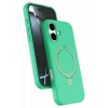 Mey İthalat®   iPhone 16 Regal Magsafe Standlı Kapak - Yeşil