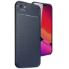 Mey İthalat®   iPhone 16E Kılıf Auto Focus Karbon Kapak - Lacivert