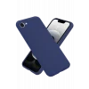 Mey İthalat®   iPhone 16E Kılıf First Silikon - Lacivert